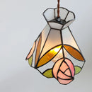 Helnys Tiffany Style Glass LED Pendant Lights for Dining Kitchen Restaurant