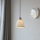 Helnys Ceramic Shade LED Pendant Chandelier Light Fixture Bar Bedroom Aisle Industrial