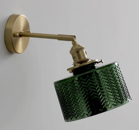 Helnys Knob Switch Wall Sconce 4W LED Light for Bedroom Living Room