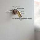 Helnys Pull Chain Switch LED Wall Lamp Sconce for Bedroom and Bathroom