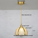 Helnys Crystal Glass LED Pendant Lamp - Adjustable Nordic Modern Luxury Hanging Lights