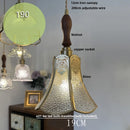 Helnys Loft LED Pendant Lights Vintage Glass Hang Lamp