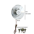 Helnys Crystal LED Wall Lamp for Living Room, Stair, Bathroom Mirror - Modern Home Lighting