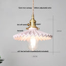 Helnys Ceramic LED Pendant Lamp with Adjustable Copper Socket