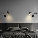 Helnys Acrylic Iron LED Wall Lamp Modern Dining Room Fixture