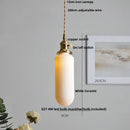 Helnys Ceramic LED Pendant Light Fixture - Nordic Modern Hanging Lamp