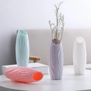 Helnys Nordic Ceramic-Style Flower Vase for Home Decor and Wedding Centerpieces