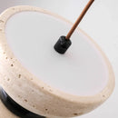 Helnys Yellow Travertine LED Pendant Light: Modern Nordic Acrylic Hang Lamp