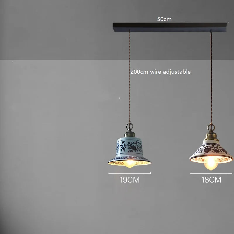 Helnys Ceramic LED Pendant Lamp for Modern Indoor Decor Lighting