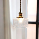 Helnys Circular Glass LED Pendant Light - Modern Nordic Design
