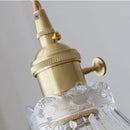 Helnys Clear Glass LED Pendant Light - Nordic Modern Kitchen Hallway Interior Decor