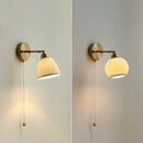 Helnys Ceramic Shade Wall Sconce Art Decor Stair Lighting Fixture Mirror Light