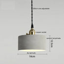 Helnys Yellow Cave LED Pendant Light - Modern Nordic Copper Socket Hanglamp