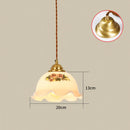 Helnys Nordic Glass LED Pendant Lamp for Coffee Bedroom Living Room