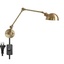 Helnys Nordic Copper Wall Sconce with Pull Chain Switch - Modern Indoor Lighting for Home