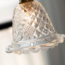 Helnys Nordic Glass LED Pendant Light Kitchen Island Modern Hanging Lamp