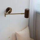 Helnys Nordic LED Swing Arm Wall Light for Bathroom and Bedroom