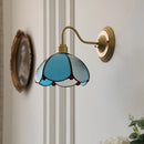 Helnys Vintage Copper Loft LED Wall Lights Glass Bedroom Lamparas De Pared