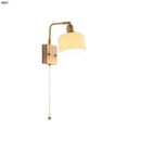 Helnys Modern LED Wall Sconce Rotatable White Ceramic Vanity Light