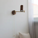 Helnys Nordic LED Swing Arm Wall Light for Bathroom and Bedroom