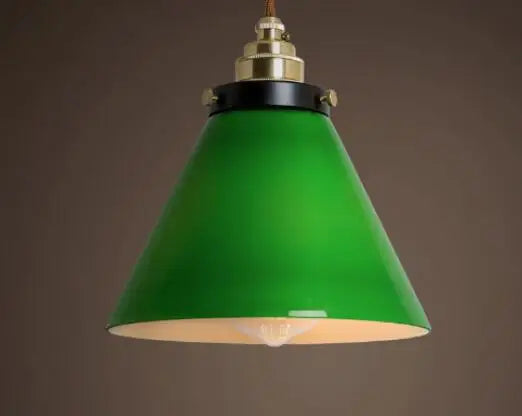 Helnys Big Glass Pendant Lights for Bedroom Dinning Living Room